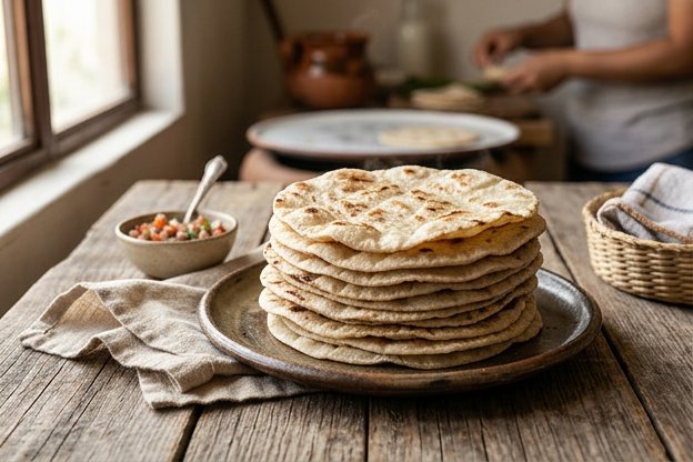 Homemade tortillas